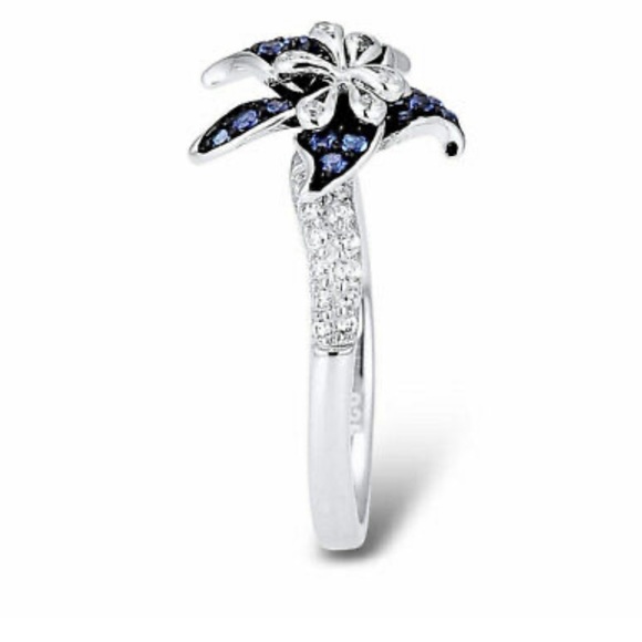 New 925 Sterling silver Flower Ring - Picture 5 of 7